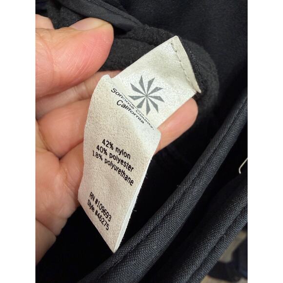 Athleta Fall Line Black Soft Shell Ski Snowboard Pants Size 2 - Picture 11 of 11
